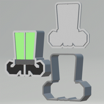 3pc Witchy Legs Bath Bomb Mold STL File - for 3D printing - FILE ONLY - The Crafts and Glitter Shop