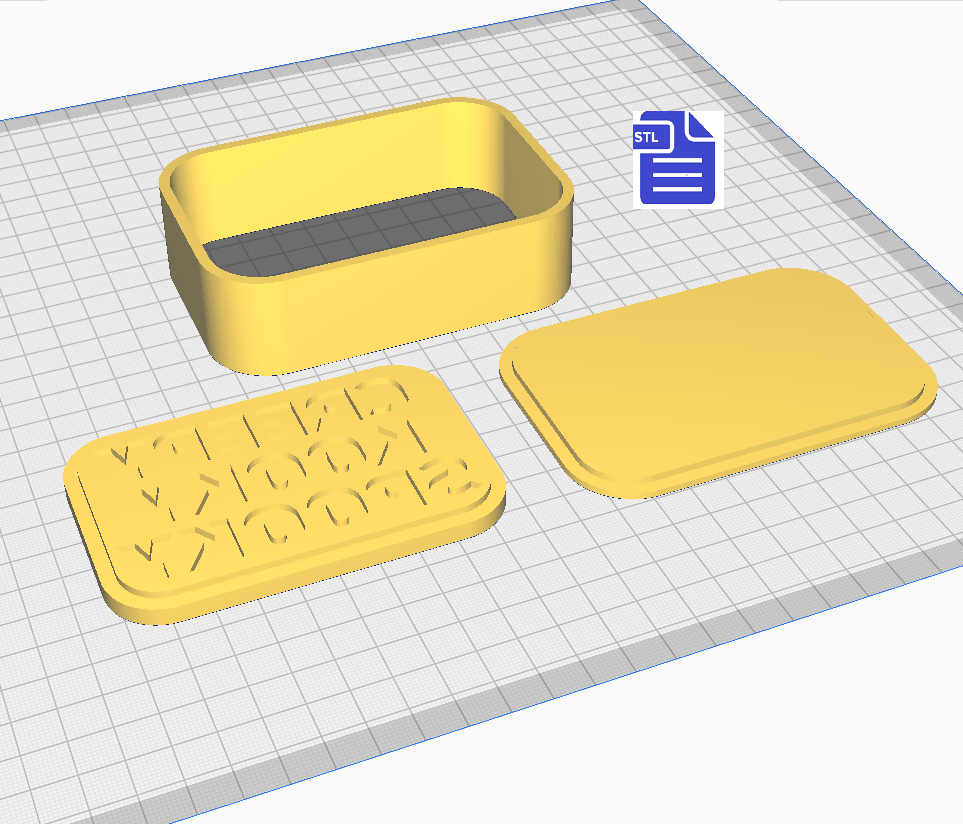 3pc Creepy Kooky Spooky Bath Bomb Push Mold STL File - The Crafts and Glitter Shop