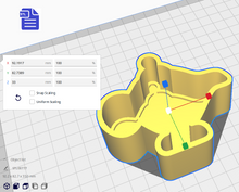 Load image into Gallery viewer, 1pc Magic Lamp Bath Bomb Mold STL File - for 3D printing - FILE ONLY