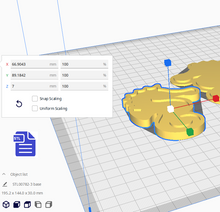 Load image into Gallery viewer, 3pc Seahorse Bath Bomb Mold STL File - for 3D printing - FILE ONLY