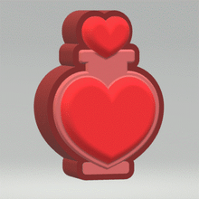Load image into Gallery viewer, Love Potion STL File - for 3D printing - FILE ONLY - blank for vacuum formed molds
