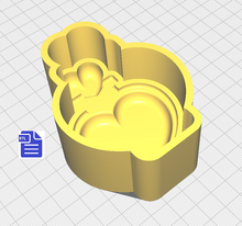 Load image into Gallery viewer, 1pc Love Potion Bath Bomb Mold STL File - for 3D printing - FILE ONLY