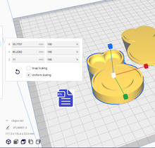 Load image into Gallery viewer, 3pc Engagement Ring Bath Bomb Mold STL File - for 3D printing - FILE ONLY