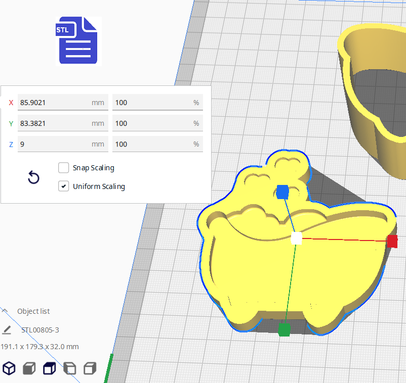 3pc Valentine Bath Tub Bath Bomb Mold STL File - digital download for 3D printing - FILE ONLY - The Crafts and Glitter Shop