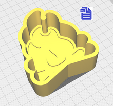 Load image into Gallery viewer, 1pc Bonfire Bath Bomb Mold STL File - for 3D printing - FILE ONLY