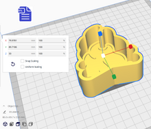 Load image into Gallery viewer, 1pc Bonfire Bath Bomb Mold STL File - for 3D printing - FILE ONLY