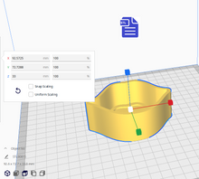 Load image into Gallery viewer, 1pc Lips Bath Bomb Mold STL File - for 3D printing - FILE ONLY