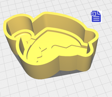 Load image into Gallery viewer, 1pc Heart with Arrow Bath Bomb Mold STL File - for 3D printing - FILE ONLY