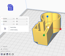 Load image into Gallery viewer, 1pc Heart Key Bath Bomb Mold STL File - for 3D printing - FILE ONLY