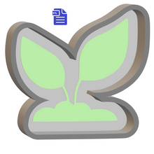 Load image into Gallery viewer, 1pc Seedling Bath Bomb Mold STL File - for 3D printing - FILE ONLY