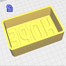 Load image into Gallery viewer, 1pc Hope Bath Bomb Mold STL File - for 3D printing - FILE ONLY