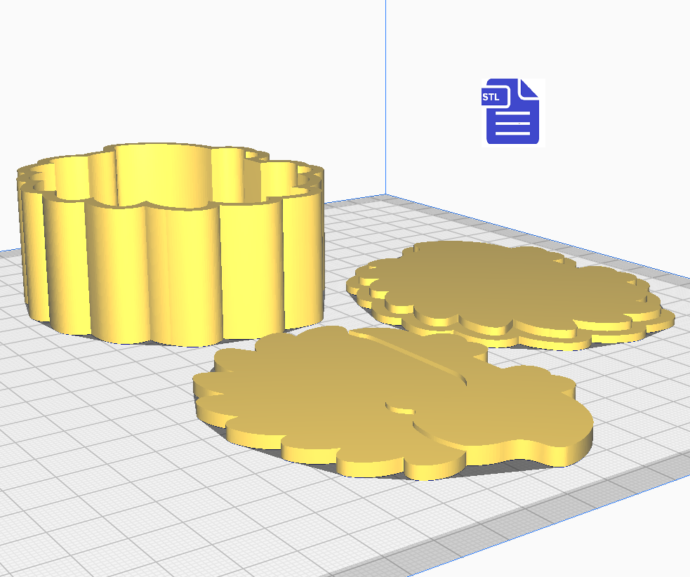 3pc Hedgehog Bath Bomb Mold STL File - for 3D printing - FILE ONLY - The Crafts and Glitter Shop