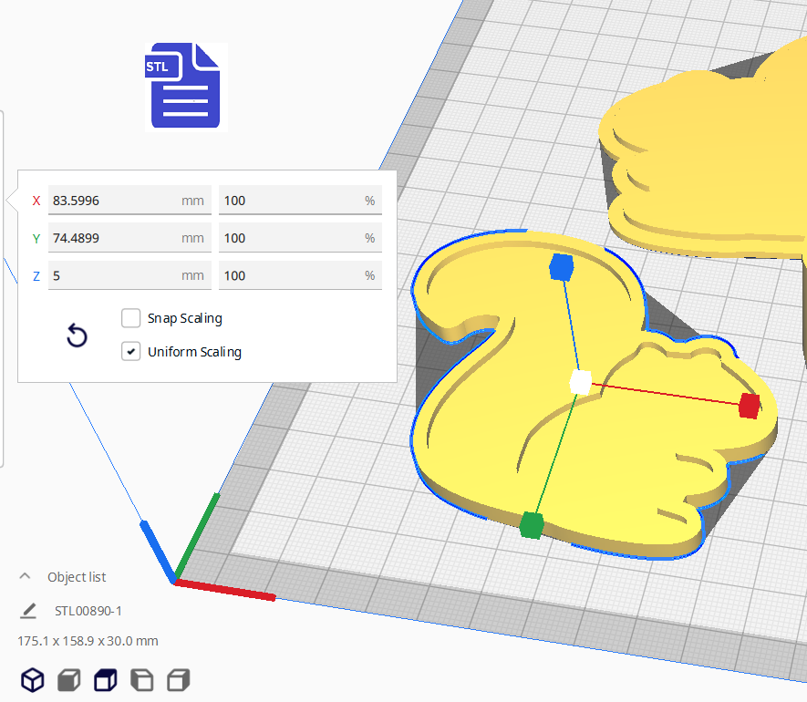 3pc Squirrel Bath Bomb Mold STL File - for 3D printing - FILE ONLY - The Crafts and Glitter Shop