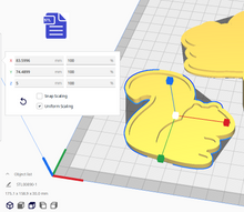 Load image into Gallery viewer, 3pc Squirrel Bath Bomb Mold STL File - for 3D printing - FILE ONLY