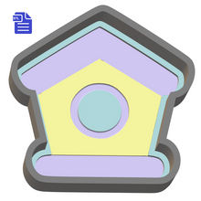 Load image into Gallery viewer, 1pc Birdhouse Bath Bomb Mold STL File - for 3D printing - FILE ONLY