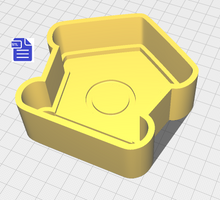 Load image into Gallery viewer, 1pc Birdhouse Bath Bomb Mold STL File - for 3D printing - FILE ONLY