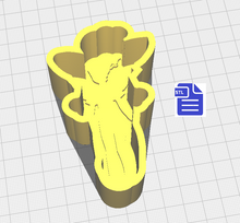 Load image into Gallery viewer, 1pc Fairy Bath Bomb Mold STL File - for 3D printing - FILE ONLY