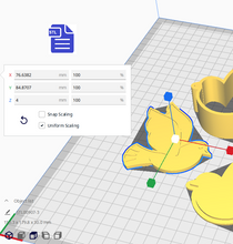 Load image into Gallery viewer, 3pc Dove Bath Bomb Mold STL File - for 3D printing - FILE ONLY