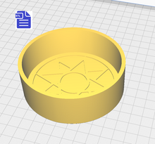 Load image into Gallery viewer, 1pc Hope 8 pointed star Bath Bomb Mold STL File - for 3D printing - FILE ONLY