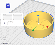 Load image into Gallery viewer, 1pc Hope 8 pointed star Bath Bomb Mold STL File - for 3D printing - FILE ONLY