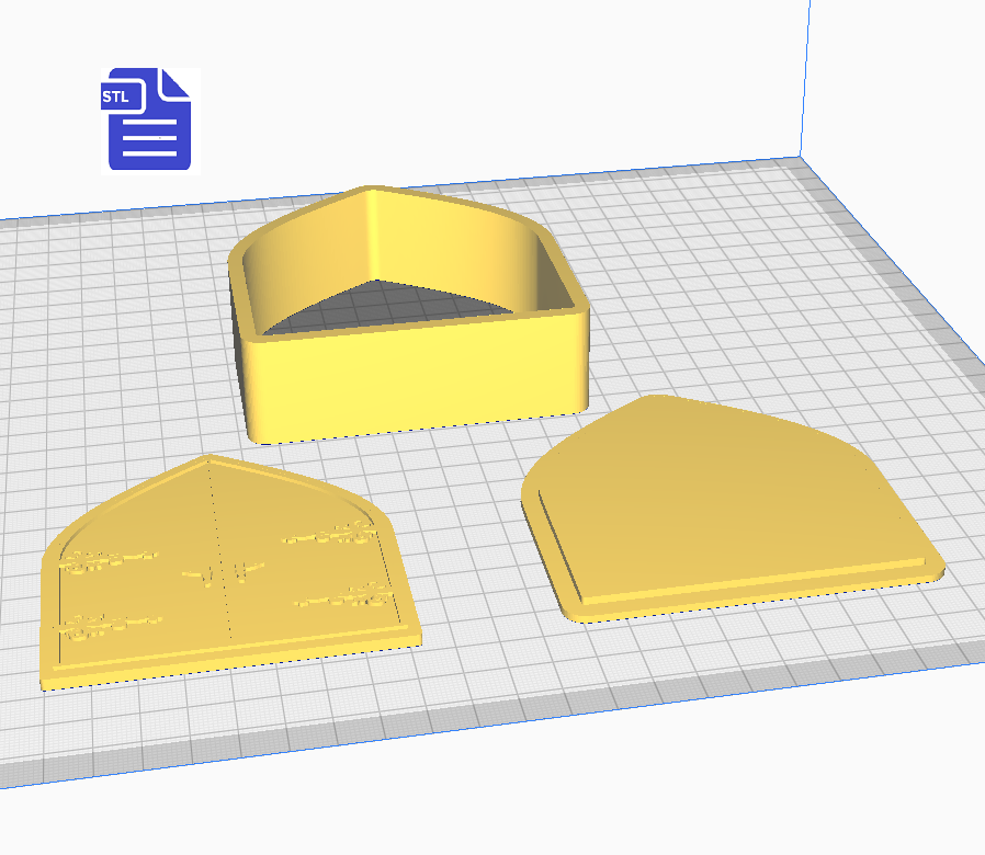 3pc Fairy Princess Castle Door Bath Bomb Mold STL File - for 3D printing - FILE ONLY - The Crafts and Glitter Shop