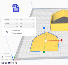 Load image into Gallery viewer, 3pc Fairy Princess Castle Door Bath Bomb Mold STL File - for 3D printing - FILE ONLY