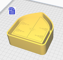 Load image into Gallery viewer, Fairy Princess Castle Door Silicone Mold Housing STL File - for 3D printing - FILE ONLY
