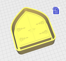 Load image into Gallery viewer, Fairy Princess Castle Door Silicone Mold Housing STL File - for 3D printing - FILE ONLY