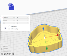 Load image into Gallery viewer, 1pc Fairy House Bath Bomb Mold STL File - for 3D printing - FILE ONLY