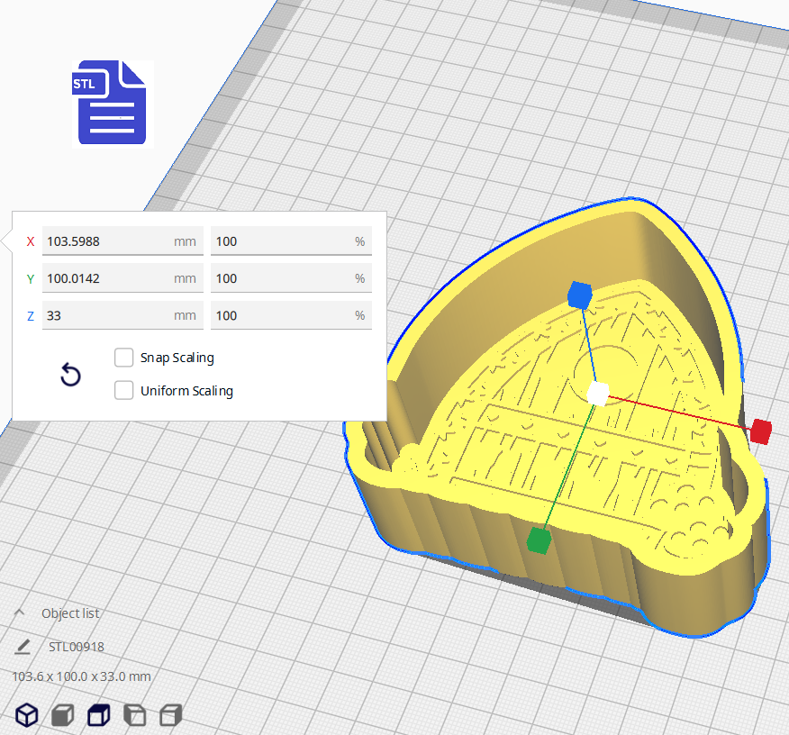 1pc Fairy Door Bath Bomb Mold STL File - for 3D printing - FILE ONLY - The Crafts and Glitter Shop