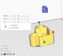 Load image into Gallery viewer, 1pc Candlestick in Holder Bath Bomb Mold STL File - for 3D printing - FILE ONLY