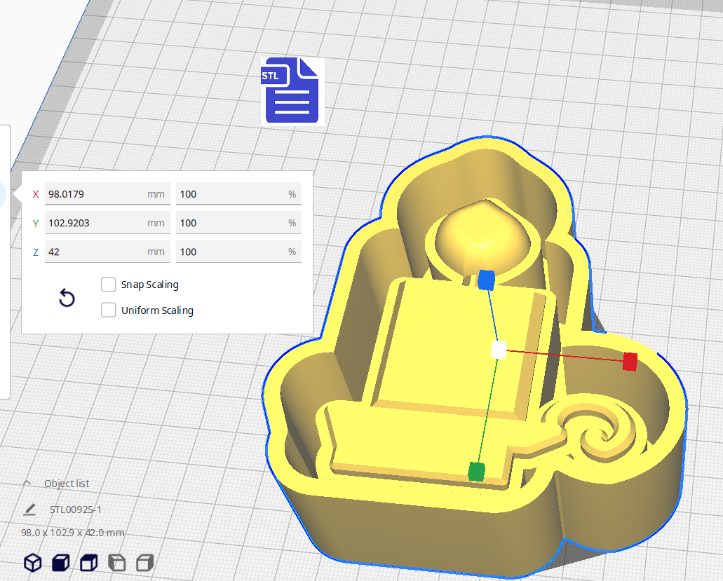 Candlestick in Holder Silicone Mold Housing STL File - for 3D printing - FILE ONLY - with tray to make your own silicone molds - The Crafts and Glitter Shop