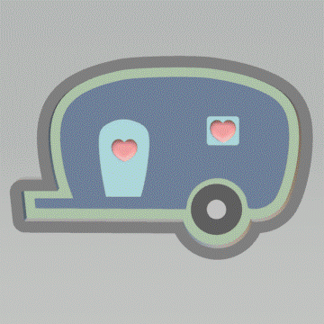 1pc RV Bath Bomb Mold STL File - for 3D printing - FILE ONLY