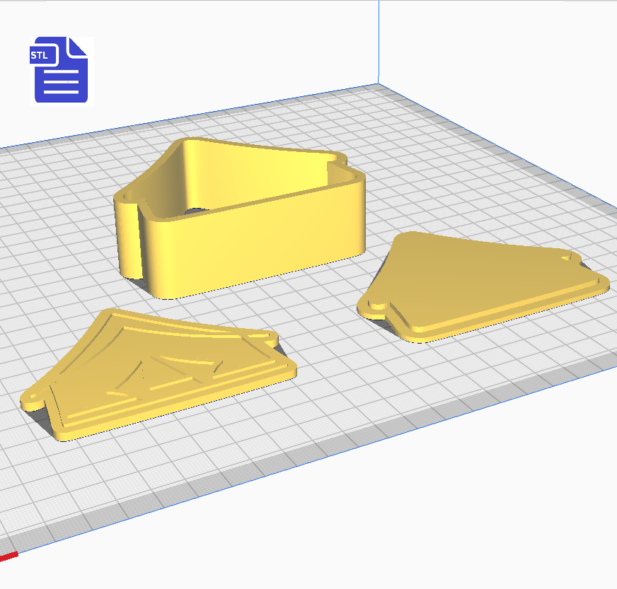 3pc Camping Tent Bath Bomb Mold STL File - for 3D printing - FILE ONLY - The Crafts and Glitter Shop