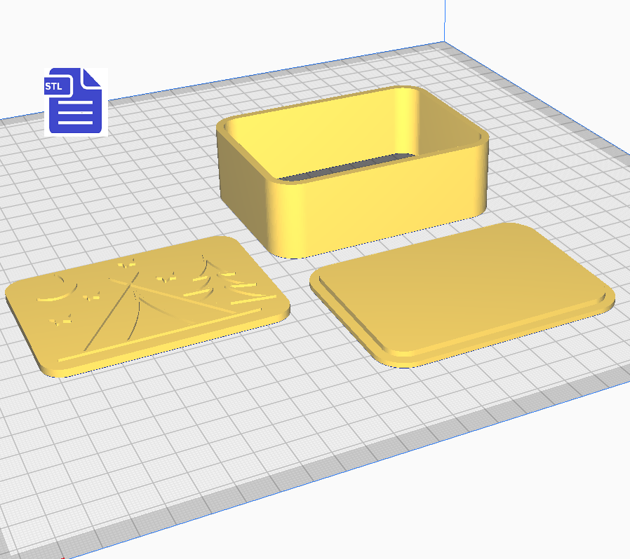 3pc Moonlight Camping Bath Bomb Mold STL File - for 3D printing - FILE ONLY - The Crafts and Glitter Shop
