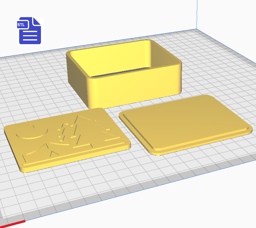 3pc Camping Bath Bomb Mold STL File - for 3D printing - FILE ONLY - The Crafts and Glitter Shop