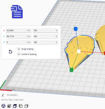 Load image into Gallery viewer, 3pc Double Scoop Ice Cream Cone Bath Bomb Mold STL File - for 3D printing - FILE ONLY