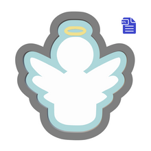 Load image into Gallery viewer, 1pc Angel Bath Bomb Mold STL File - for 3D printing - FILE ONLY