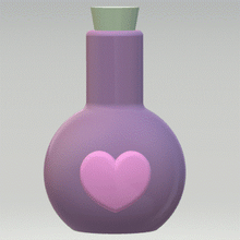 Load image into Gallery viewer, 3D Love Potion Jar STL File - for 3D printing - FILE ONLY