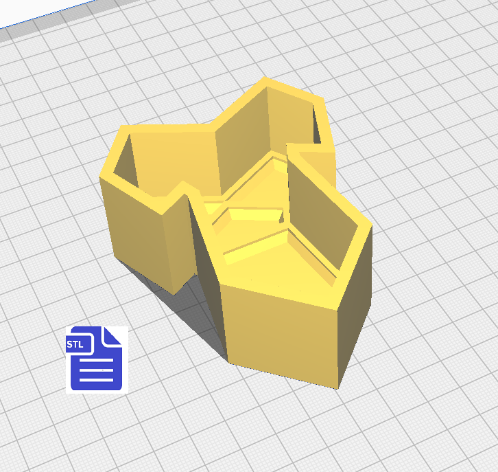 1pc Tie Bath Bomb Mold STL File - for 3D printing - FILE ONLY