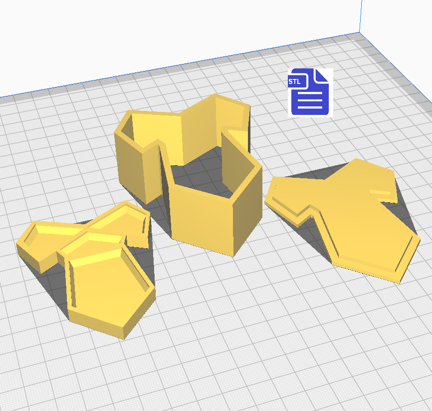3pc Tie Bath Bomb Mold STL File - for 3D printing - FILE ONLY - The Crafts and Glitter Shop