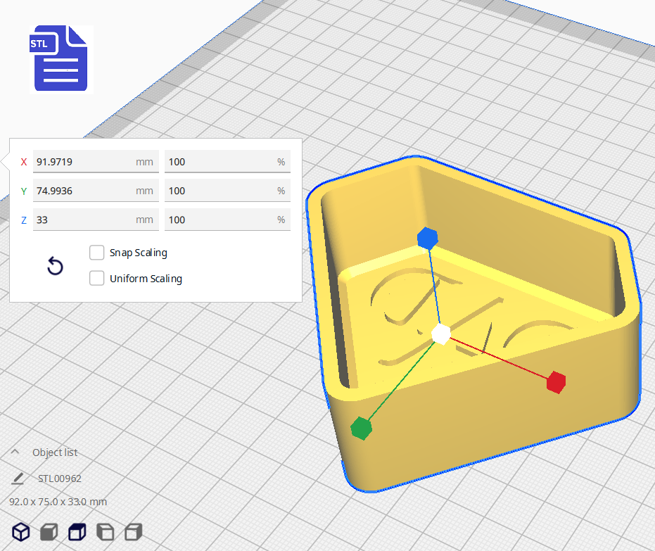 1pc Dad Bath Bomb Mold STL File - for 3D printing - FILE ONLY