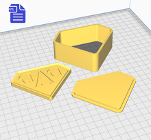 Load image into Gallery viewer, 3pc Dad Bath Bomb Mold STL File - for 3D printing - FILE ONLY