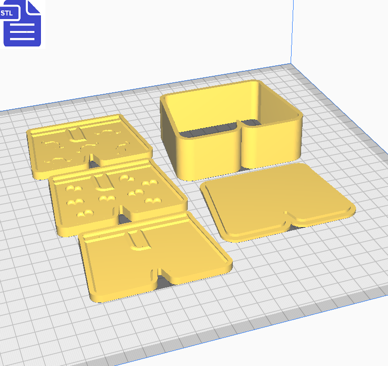 3in1 3pc Boxer Shorts Bath Bomb Mold STL File - for 3D printing - FILE ONLY - 3 in 1 design - The Crafts and Glitter Shop