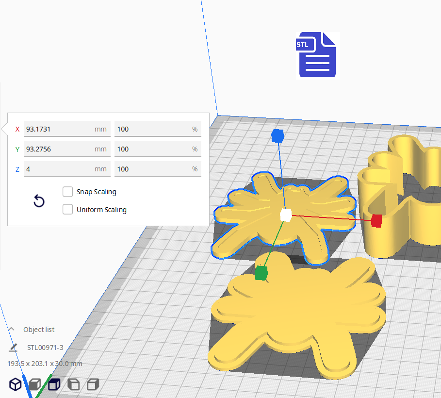 3pc Spider Bath Bomb Mold STL File - for 3D printing - FILE ONLY - The Crafts and Glitter Shop