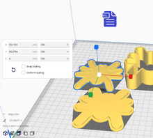 Load image into Gallery viewer, 3pc Spider Bath Bomb Mold STL File - for 3D printing - FILE ONLY