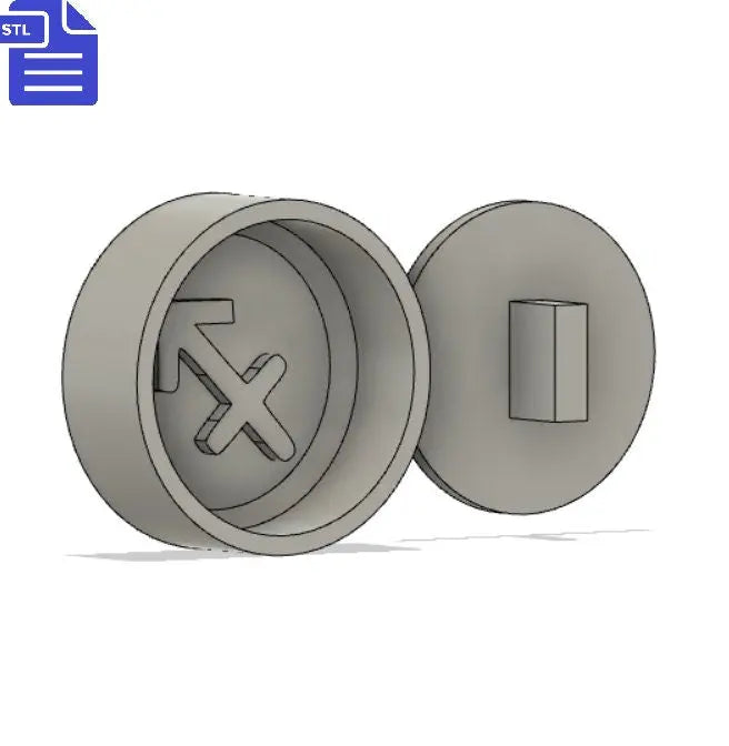 Sagittarius Bath Bomb Press STL File - for 3D printing - FILE ONLY - Sagittarius Bath Bomb Mold stl file Shower Steamer