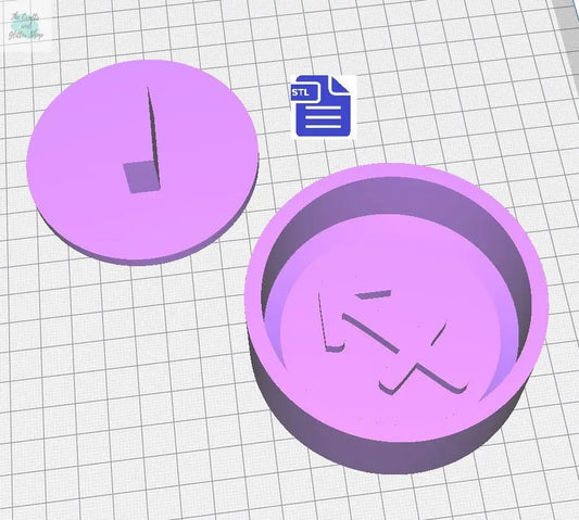 Sagittarius Bath Bomb Press STL File - for 3D printing - FILE ONLY - Sagittarius Bath Bomb Mold stl file Shower Steamer - The Crafts and Glitter Shop
