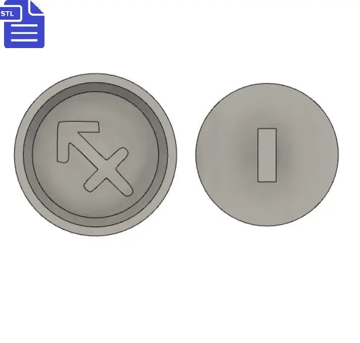Sagittarius Bath Bomb Press STL File - for 3D printing - FILE ONLY - Sagittarius Bath Bomb Mold stl file Shower Steamer - The Crafts and Glitter Shop