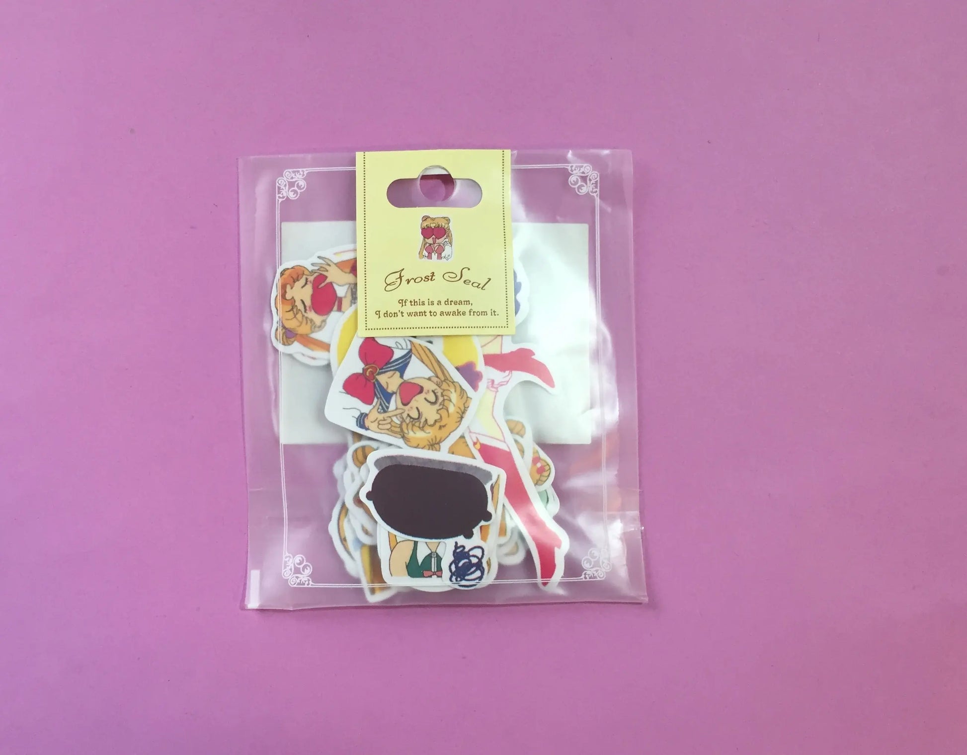 Sailor Moon Sticker Flakes - 33 pieces The Crafts and Glitter Shop